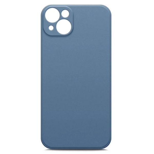 Чехол (клип-кейс) BoraSCO Microfiber Case [70806] для Apple iPhone 14 Plus, синий