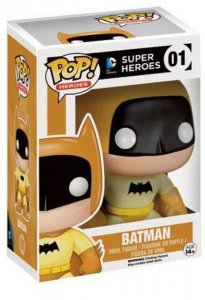 Фигурка Funko POP! Heroes - DC Super Heroes: Batman (Yellow 75th Anniversary Edition)