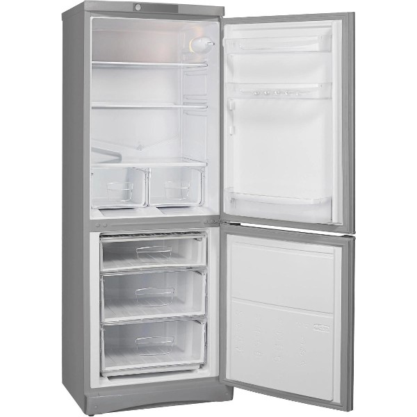 Холодильник Indesit ES 16 GA серебристый/черный
