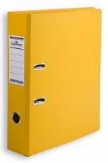 Папка-регистратор Durable А4 70 мм PVC желтая (3110-04)